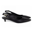 Sapato Scarpin Slingback Salto Kitten Heel
