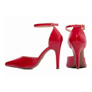 Sapato Scarpin Saia e Blusa