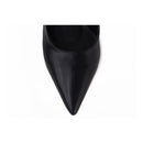 Sapato Scarpin Slingback Salto Kitten Heel