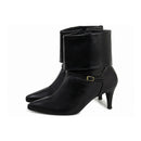 Bota Ankle Boot Capa Cano Curto