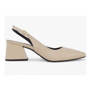 Sapato Scarpin Slingback Salto Bloco