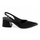 Sapato Scarpin Slingback Salto Bloco