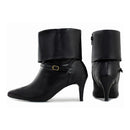 Bota Ankle Boot Capa Cano Curto