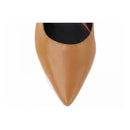 Sapato Scarpin Slingback Salto Bloco