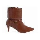 Bota Ankle Boot Capa Cano Curto