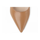 Sapato Scarpin Slingback Salto Kitten Heel