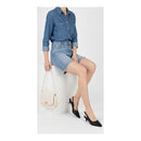 Sapato Scarpin Slingback Salto Kitten Heel