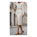 Sapato Scarpin Slingback Salto Bloco