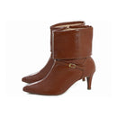 Bota Ankle Boot Capa Cano Curto