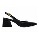 Sapato Scarpin Slingback Salto Bloco